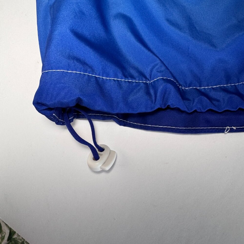 Fila Sport Windbreaker Jacket Ombre from Neon to Royal Blue size small - Picture 8 of 9